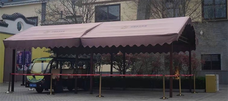 濟(jì)南推拉棚搭建帳篷時有什么需要注意的？